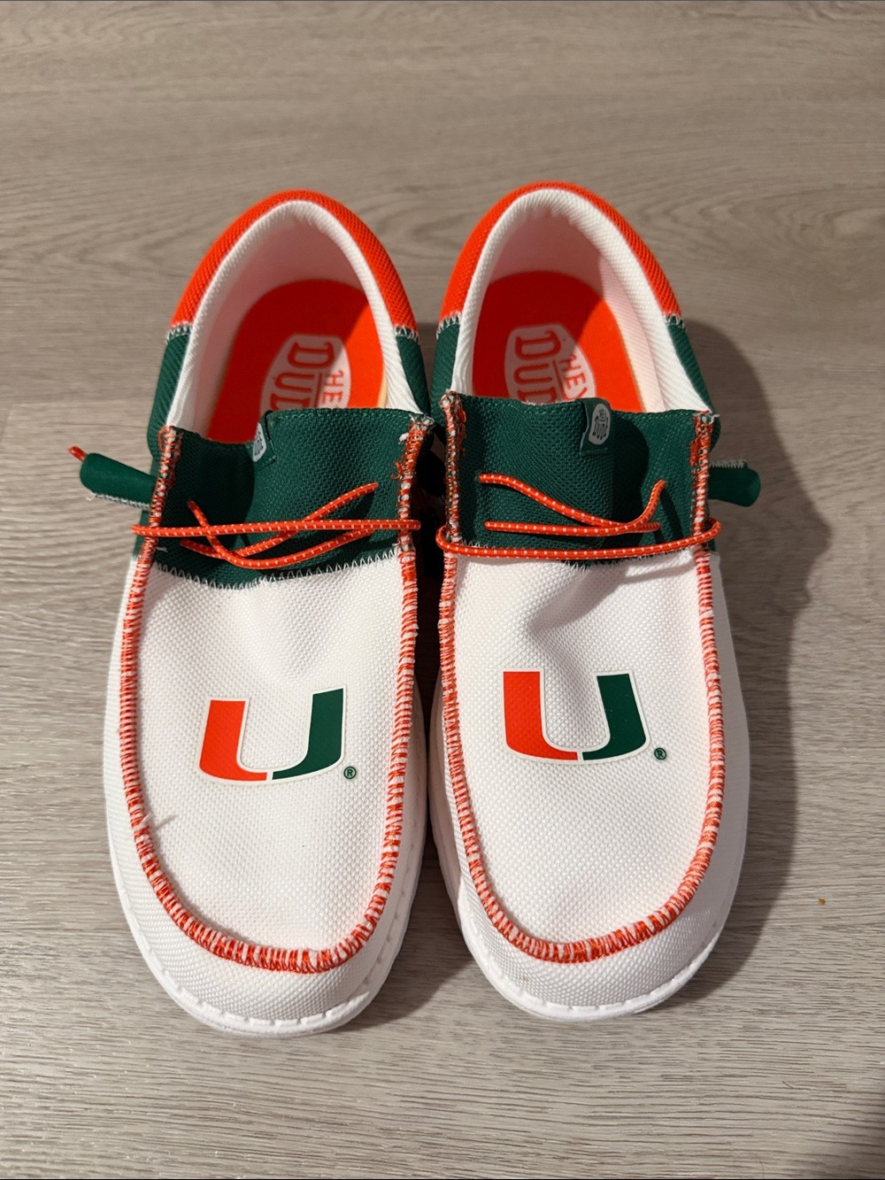 Hey Dude Miami Hurricanes - Wally